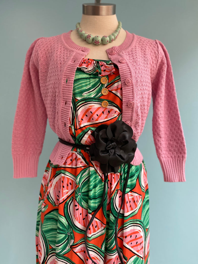 Floral Wrap Belt