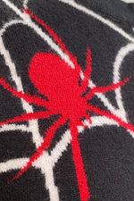 Final Sale In a Web Cardigan by Hell Bunny