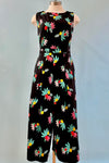 Final Sale Simone Jumpsuit in Black Summer Fruits by Emily and Fin
