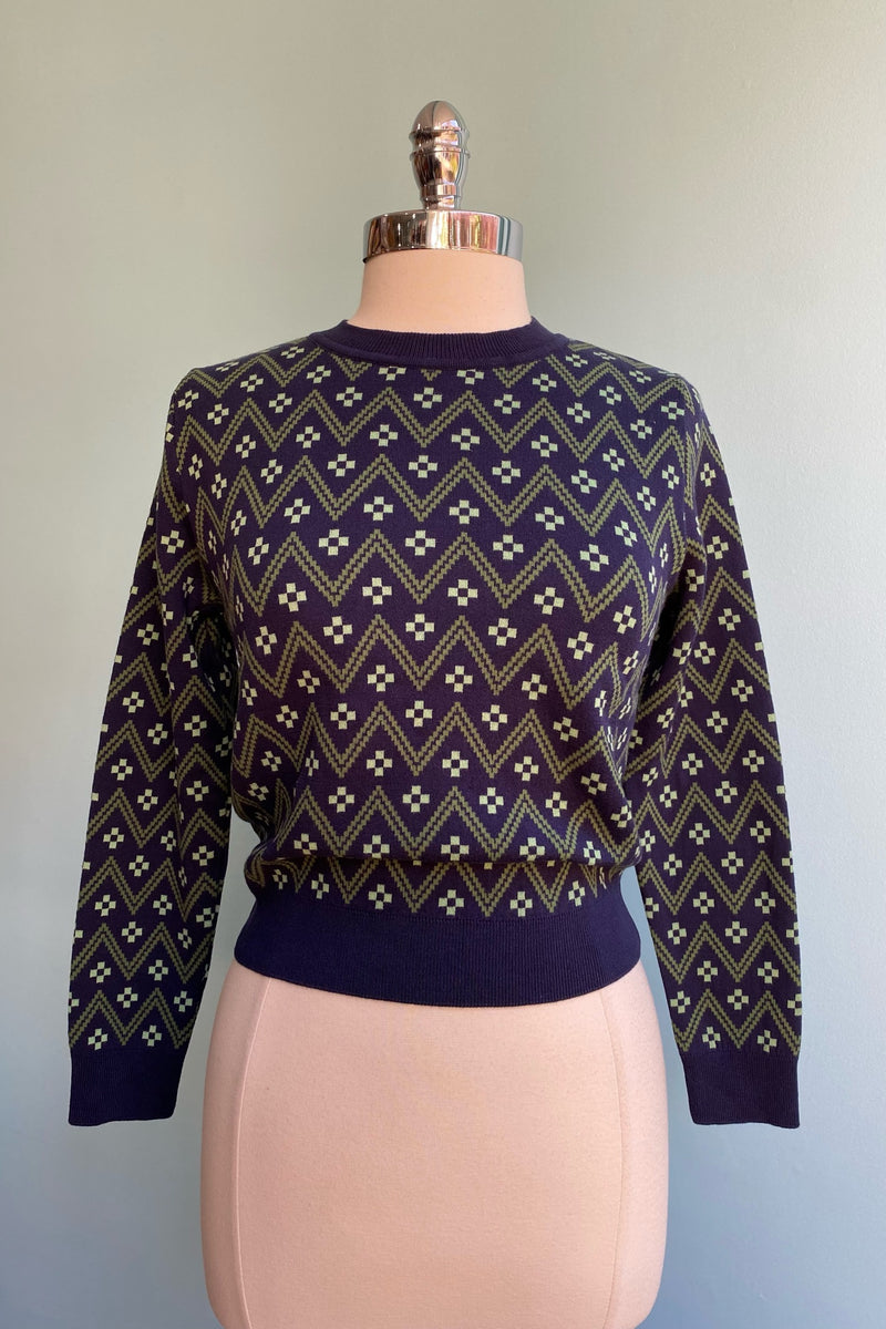 Cross Stitch Alba Pullover Sweater by Palava