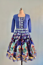 Azure Perfect Cropped Cardigan