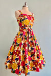 Retro Floral Lori Dress by Miss Lulo