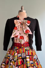 Apples Bow Top by Retrolicious