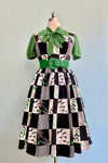 Spider Patchwork 50's Dress by Hell Bunny