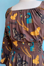 Juliet Mini Dress in Autumn Quilt by Mata Traders
