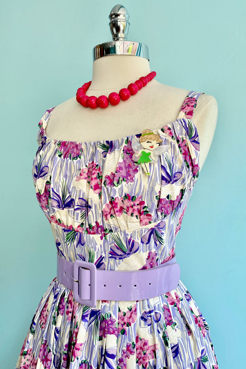 Victorian Violets Norma Jean Dress by Retrospec'd