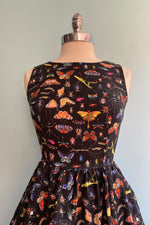 Bugs Bugs and More Bugs Midi Dress by Retrolicious