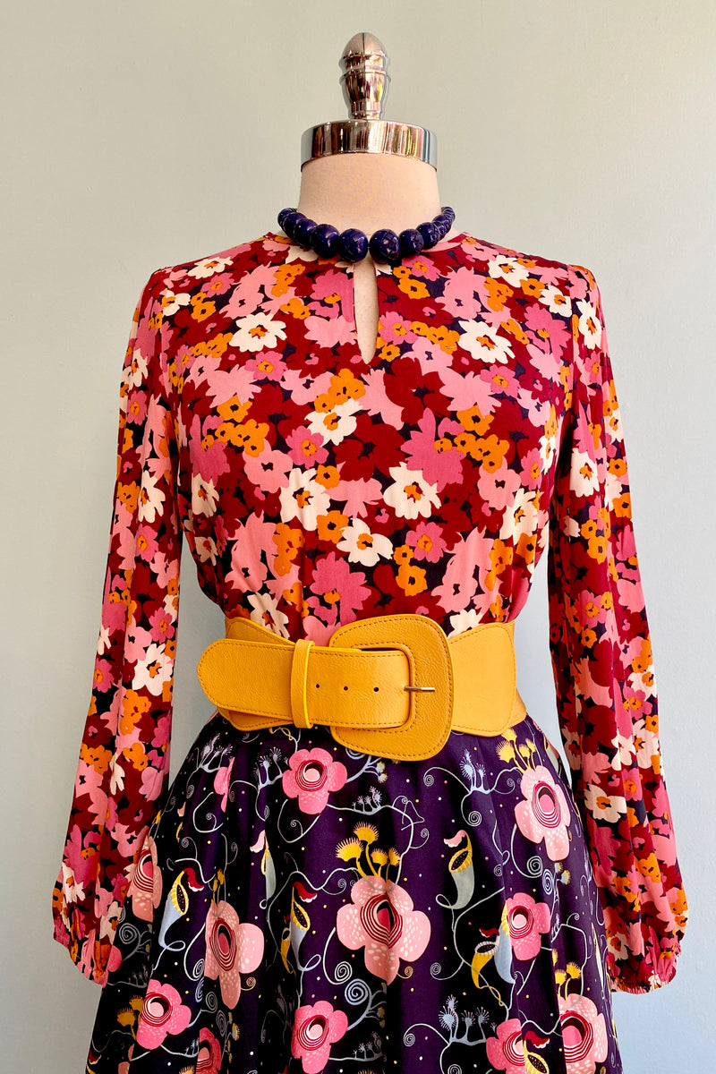Final Sale Vintage Floral Top by Compania Fantastica