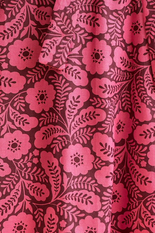 Rose Folk Floral Jenni Dress by Heart of Haute