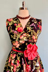 Painterly Floral Milan Dress by Heart of Haute