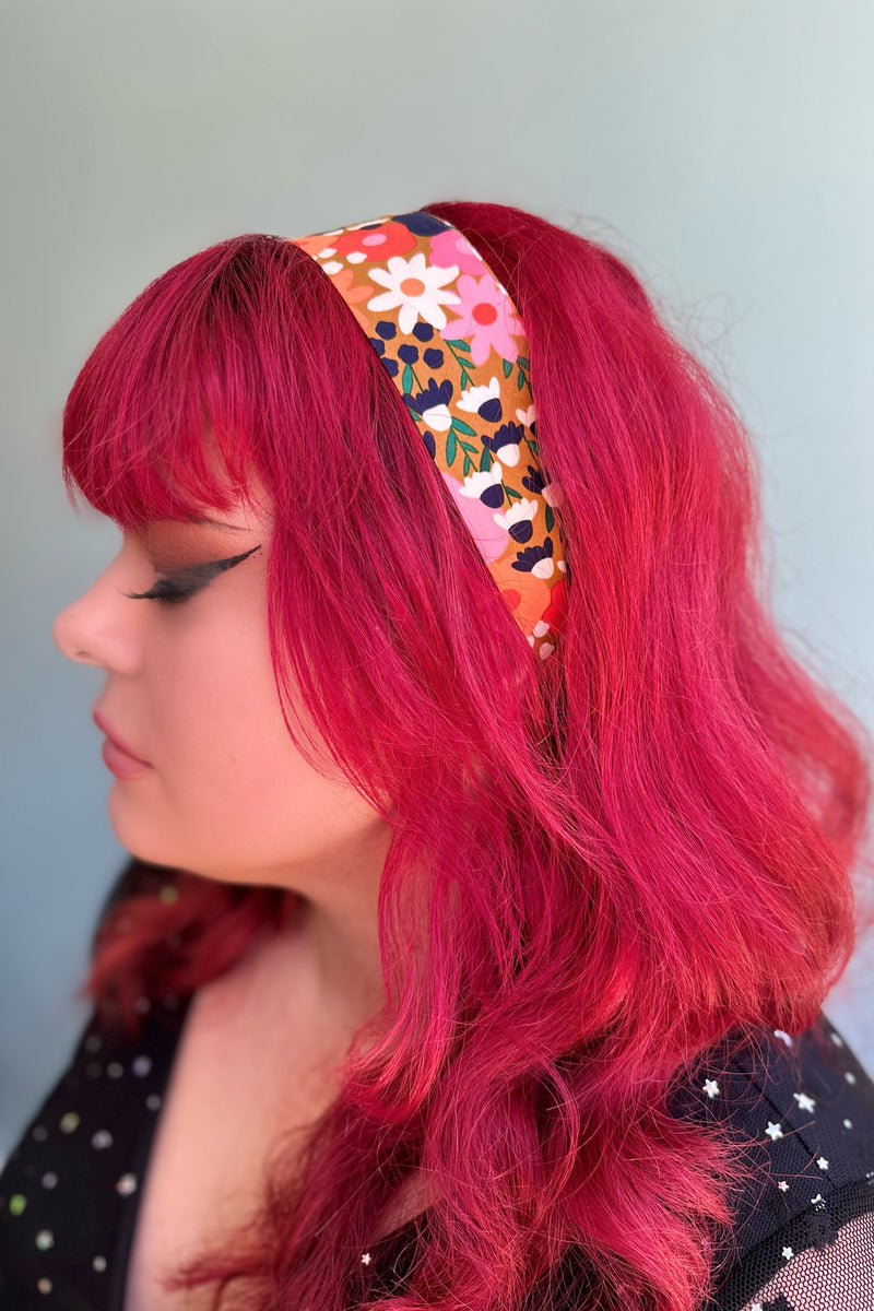 Headband in Multiple Fabrics by Eva Rose