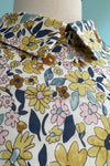 Floral Print Cap Sleeve Top by Tulip B.