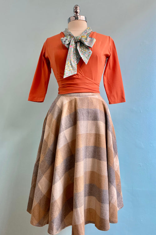 Tangerine Sweet Sweater by Heart of Haute
