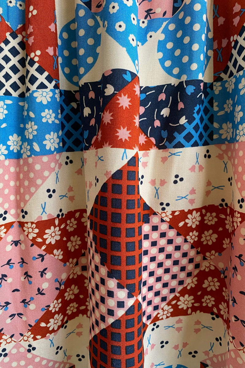 Patchwork Mini Dress by Compania Fantastica