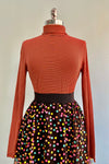 Trick or Treat Orange and Black Striped Top by Banned