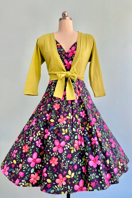 Chartreuse Sweet Sweater by Heart of Haute
