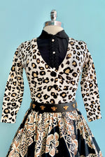 Leopard Perfect Cropped Cardigan