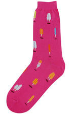 Pink Popsicles Women's Ankle Socks by Foot Traffic
