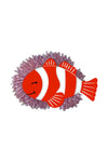 Norman the Clownfish Brooch by Daisy Jean Florals
