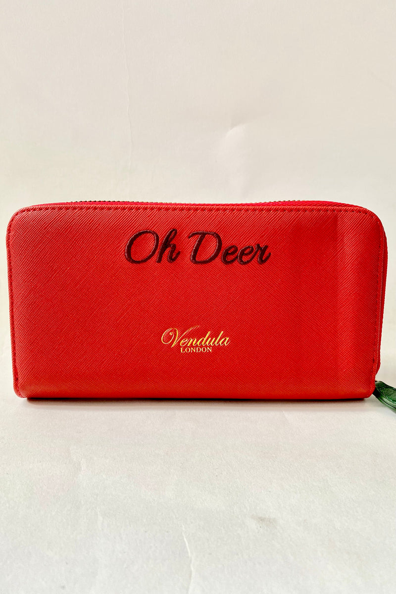 Highland Fling Zip Around Wallet by Vendula London