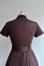 Black Shirtwaist Mini Dress by Eva Rose