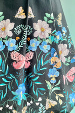 Butterfly Mia Border Print Dress by Heart of Haute