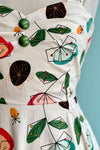 Mid Century Floral Emmie Dress by Collectif
