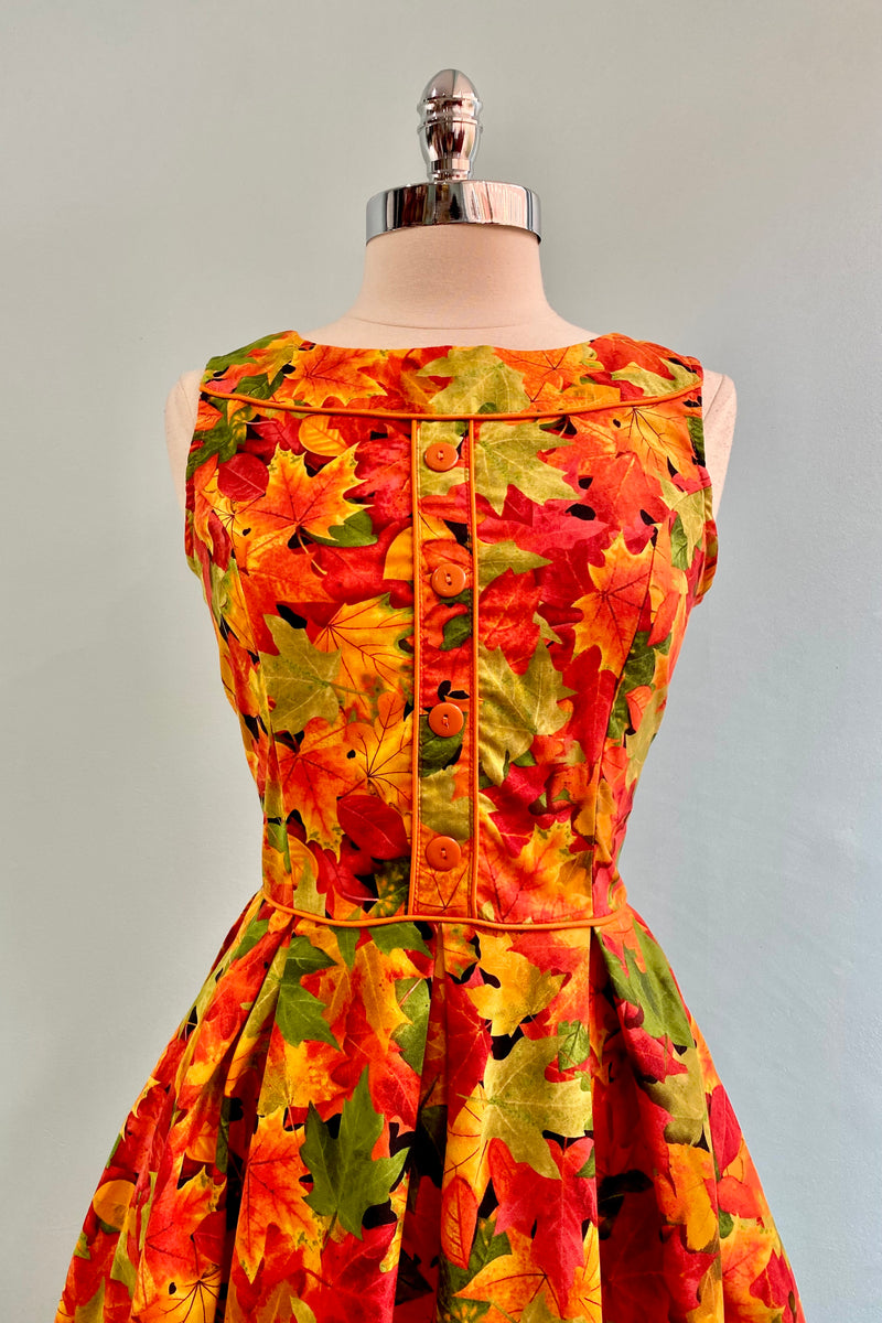 Leaves Elizabeth Dress by Retrolicious