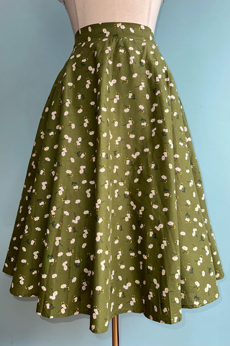 Moss and Daisy Full Skirt by Tulip B.