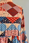 Patchwork Mini Dress by Compania Fantastica