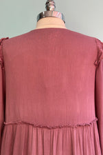 Final Sale Lilac Tiered Tunic Dress