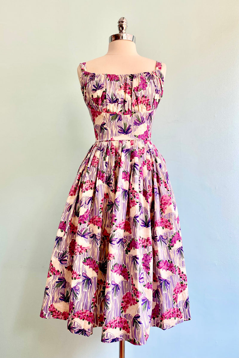 Victorian Violets Norma Jean Dress by Retrospec'd