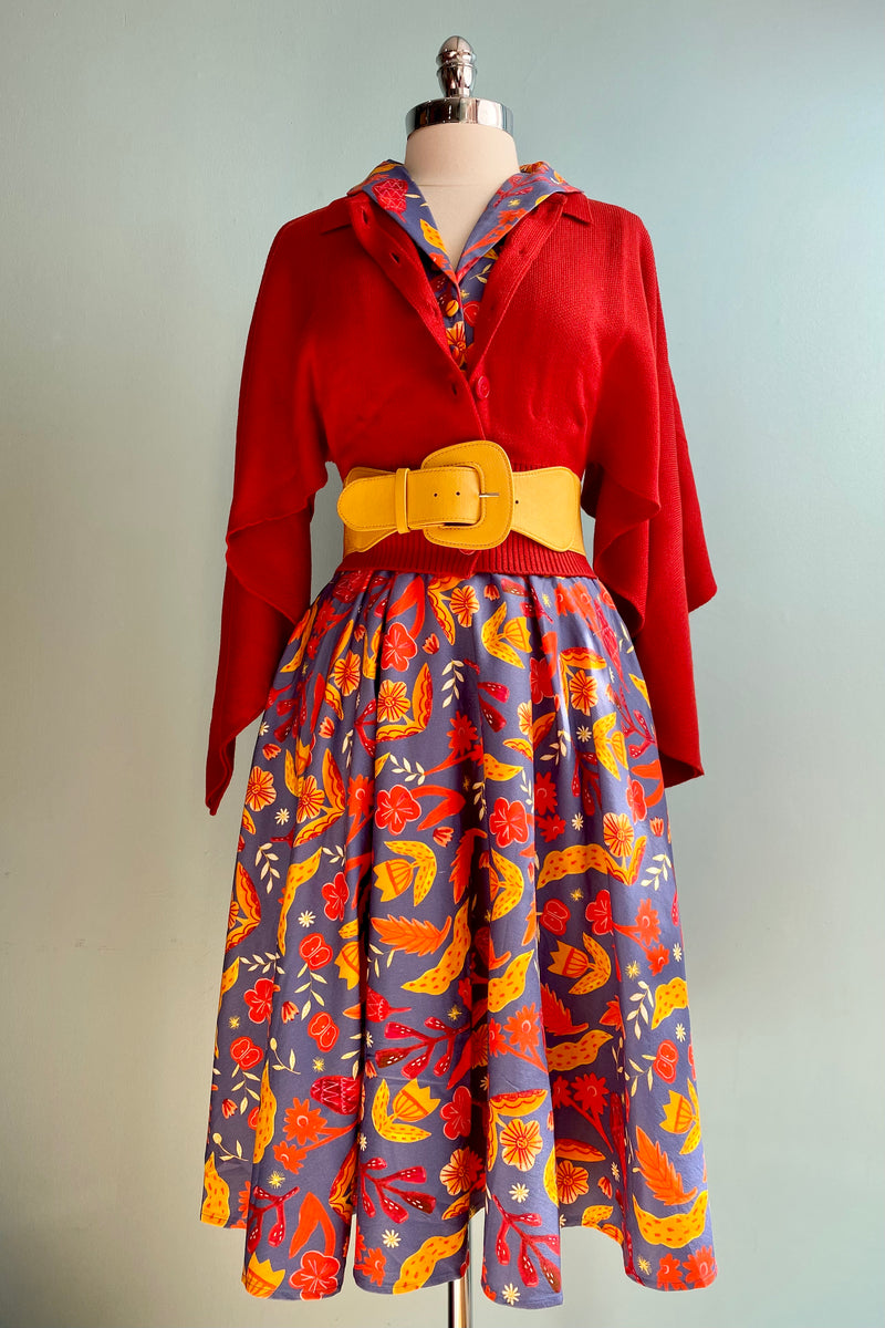 Foliage Jani Dress by Miss Lulo