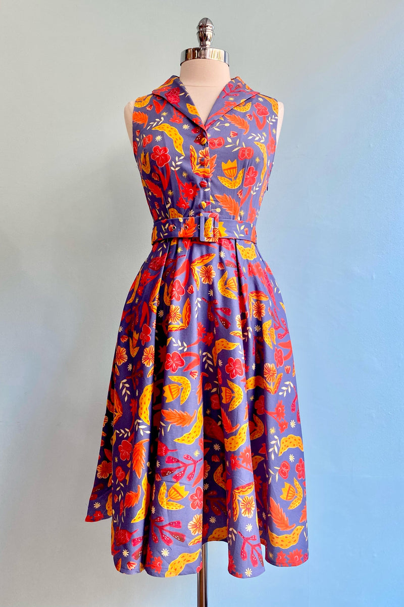 Foliage Jani Dress by Miss Lulo