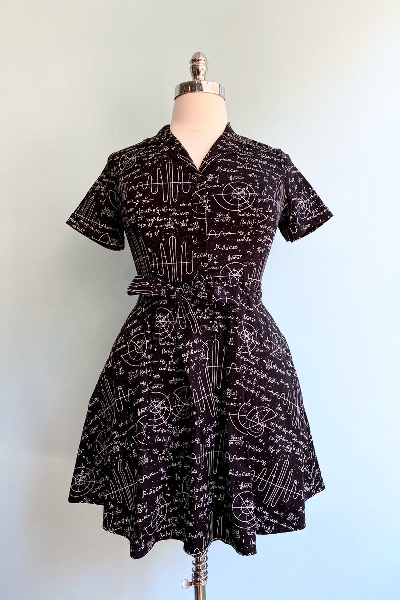 Equations Shirtwaist Mini Dress by Eva Rose