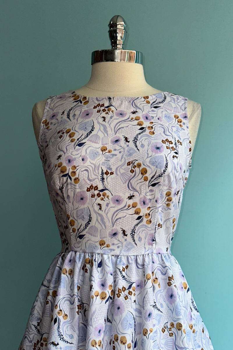 Pollinators Vintage Dress by Retrolicious