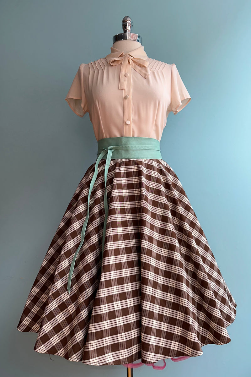Tartan clearance skirt circle