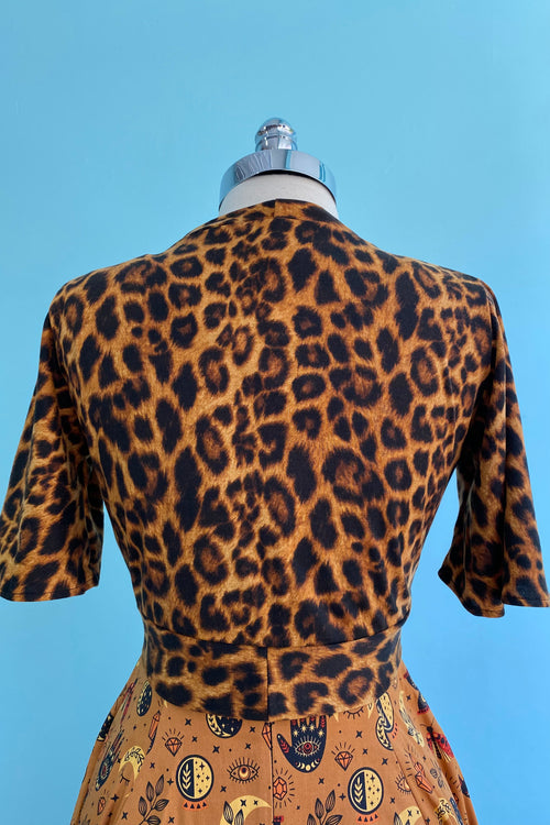 Leopard Flutter Sweet Sweater by Heart of Haute