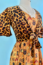 Leopard Flutter Sweet Sweater by Heart of Haute