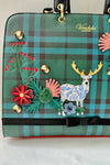 Highland Fling Cut-Out Handle Tote Bag by Vendula London