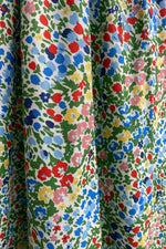 70's Micro Floral Midi Dress by Retrolicious
