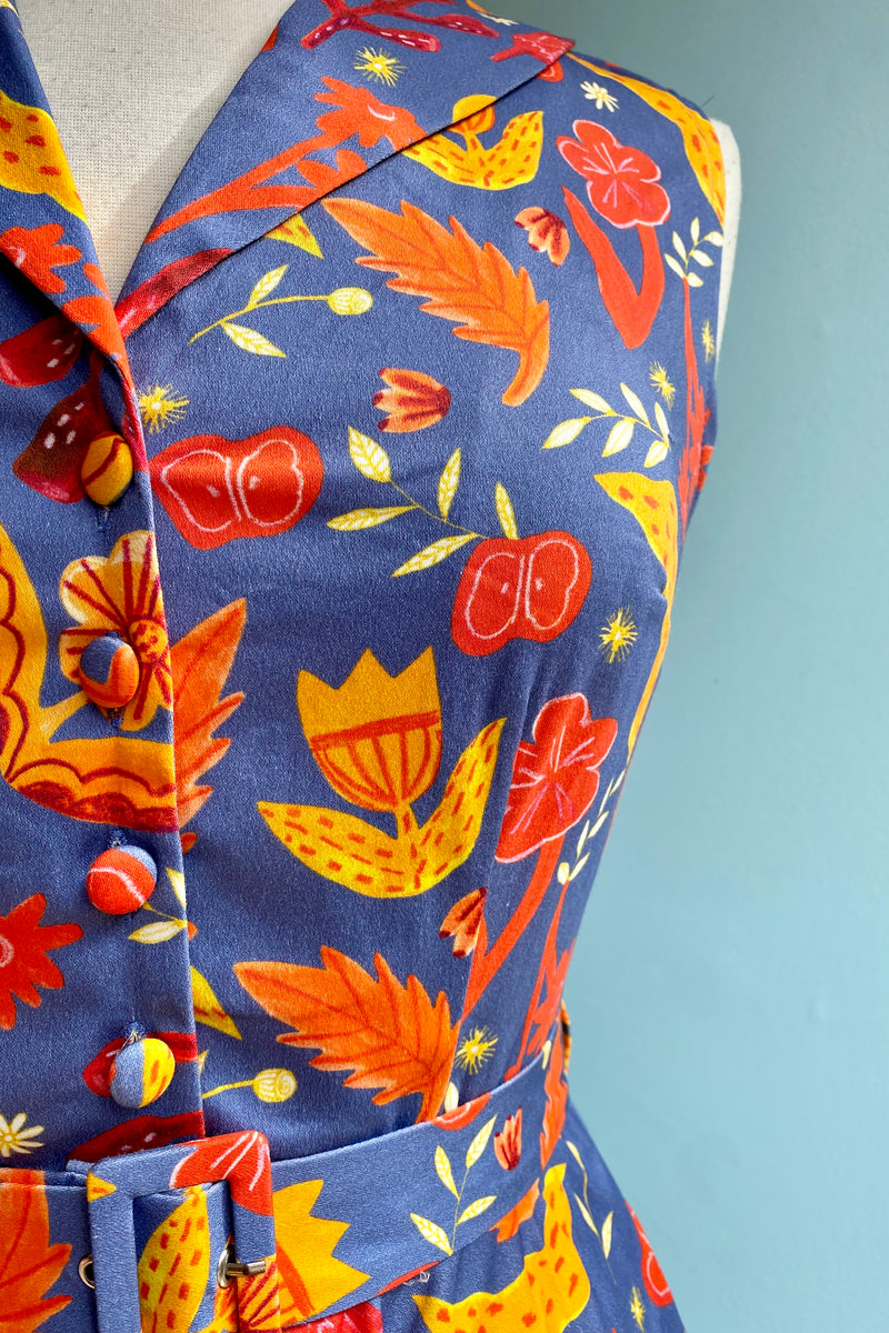 Foliage Jani Dress by Miss Lulo
