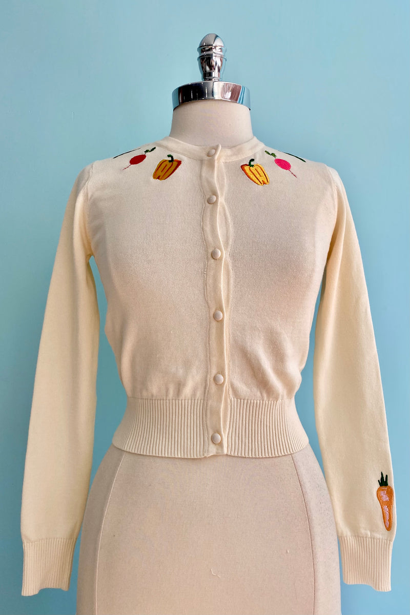 Vegetable Medley Jessie Cardigan by Collectif