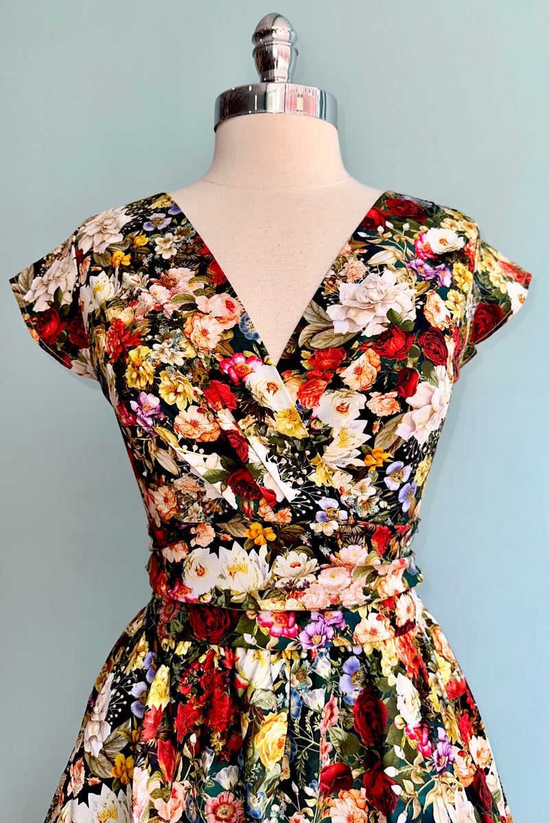 Secret Garden Greta Dress by Retrolicious
