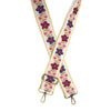 Embroidered 2" Guitar Straps for Handbags in Multiple Patterns!