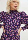 Final Sale Plum Print Midi Dress by Compania Fantastica