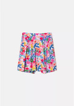 Final Sale High Waisted Shorts in Spring Floral by Compania Fantastica