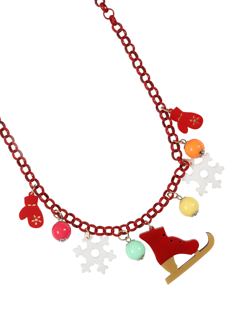 Seasonal Greetings Necklace by Collectif